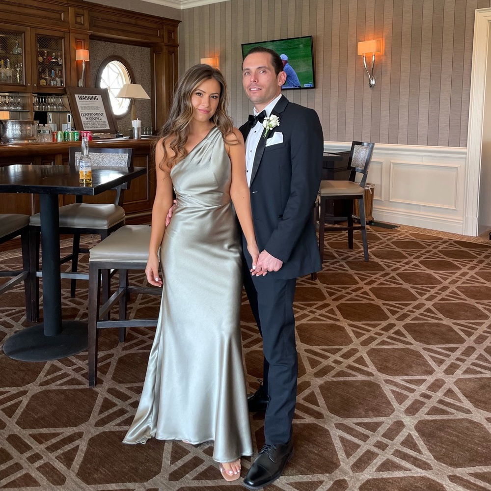 Jenny yoo sage bridesmaid dress